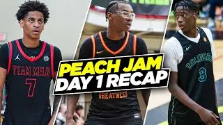Bryce James Vs #1 AAU Team In The Country! | Kiyan Anthony Put On A SHOW | Peach Jam Day 1 Recap