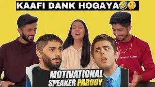 MOTIVATIONAL SPEAKER PARODY | REACTION | CARRYMINATI |