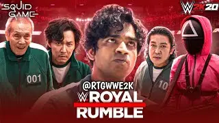 WWE 2K20 Squid Game Royal Rumble Gameplay