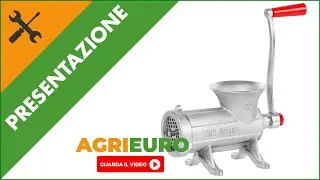 Presentazione del Tre spade TC-32 - Tritacarne manuale a manovella da appoggio