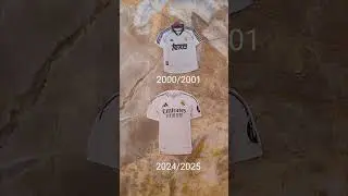 Real Madrid Kit Evolution: Classic vs Modern Jersey Comparison 🔥👕