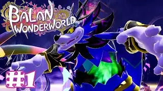 Balan wonderworld gameplay playthrough chapter 1 100% complete full game walkthrough nintendo switch