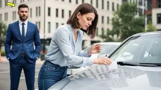 One Note on a Scratched Car Turned a Shy Girl’s Life Upside Down—It Was the CEO’s