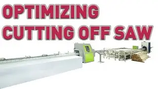 High Efficiency High Speed Automatic Optimizing Cross Cut Saw for Wood any Wood Service Machinery