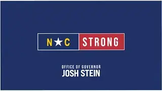 Governor Stein holds NC Strong Update
