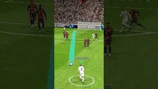 Roberto Carlos power🤫 freekick🥵 #efootball #pes #pesmobile #pes2021 #efootball2023 #shorts