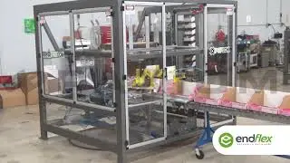 PopLok corrugated display tray forming machine for retail trays