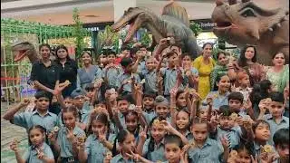 The dinoverse at Nexus mall Amritsar organised by Crystal glittz events 