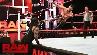 Roman Reigns vs. Finn B&aacute;lor: Raw, July 25, 2016