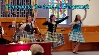 Highland Dancing from Robbie Burns Tribute Service live from Pictou United Church in Nova Scotia.