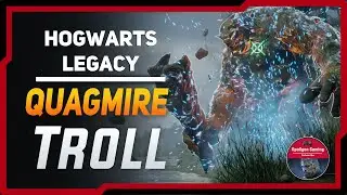 Quagmire Troll - Infamous Foe - Level 22 vs Level 31 Troll - Hogwarts Legacy Combat - PC RTX 3070