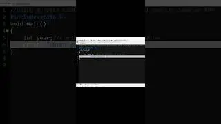 How to find Entered year is leap or not using c programing #c #c programing