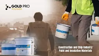 Gold Pro Polymer Construction and Ship Industry Paint and Insulation Materials