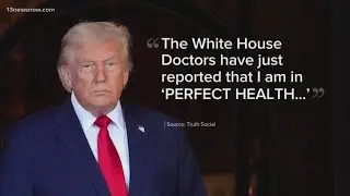 President Trump addresses health concerns
