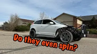 Выгорает ли двигатель на Honda Civic 454 BBC?!??!!