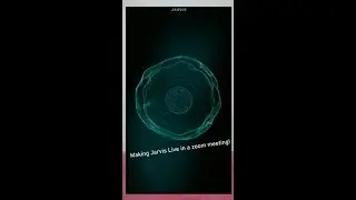 Building Real Life Jarvis Ai live in zoom meeting! Ultimate project for cbse students #shorts