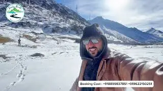 Kashmir Trip : Latest snowfall in Sonmarg| #kashmirtrip #snowfallupdate  #kashmirsnowfall #zeropoint