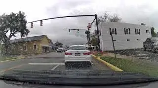 Strange Driver Dash Cam Moncks Corner main street dummy #1