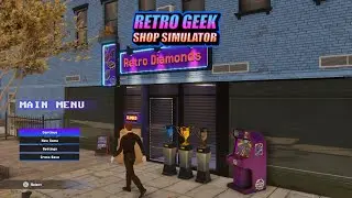 Retro Geek Shop Simulator 🕹️🎮In&iacute;cio da Gameplay 🕹️💻#retro geek shop simulator #keymailer #simulator 