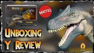Unboxing y Review de Allosaurus Jurassic World: Hammond Collection de Mattel !!!