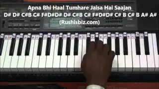 Dheere Dheere Se Meri Zindagi - Piano Tutorials | 1200 Songs BOOK/PDF @399/- only - 7013658813