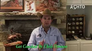 Get Coached By Chris Dawson With Reined Cow-Horse Training Online, RCHTO! Advert