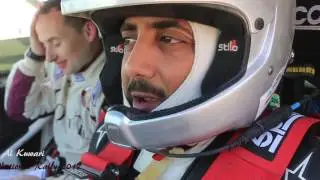 Nasser Al Kuwari and Killian Duffy in Qatar Rally 2017