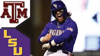 Лучшие моменты бейсбольного матча между командами LSU №1 и Texas A&M №15 | Лучшие моменты бейсбольного матча среди колледжей 2023
