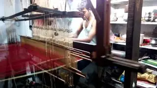 Textile Handloom Weaving Handloom Saree Making  Kodampakkam Cotton Saree palkartube Palkartimes