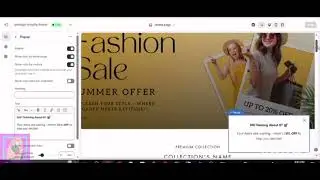 General setting of a shopify store