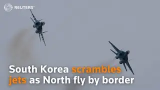 South Korea scrambles jets as North fly aircraft by border