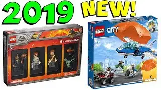 More 2019 LEGO City Set Images & Jurassic World Bricktober Details