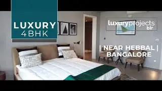 Luxury 4 BHK Apartment Tour near Hebbal Bangalore! @PropertyVlogs