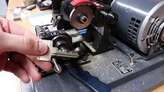 Cutting ASSA key on Framon 2 key machine