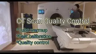 Revolution Maxima G.E. CT Scan, Equipment Quality Control.