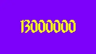 Numbers 1 to 40,000,000