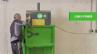 Pressa per carta e plastica LSM V8