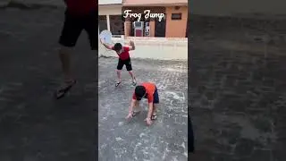 Frog Jump 🐸  | Kids Race #Shorts #race #bringingsmile #smile #flashorts