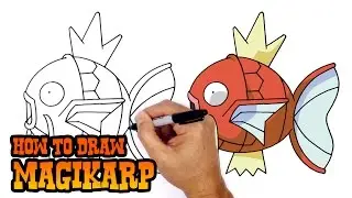 How to Draw Pokemon | Magikarp