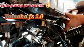 Yamaha fz 2.0 2018 fuel pump motor cleaning or pressure check out 💫&_#video #yamaha #fz #fuel#viral 