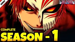 Bleach Season 1 Explained In Hindi/हिंदी || The Agent of the Soul Reaper Saga