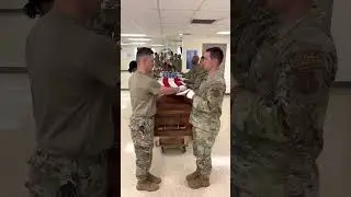 JBSA Air Force Honor Guard 6 Man Flag Fold