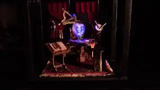 Rask Opticon's Haunted Mansion Madam Leota diorama