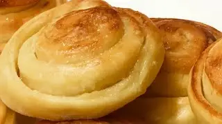 Sweet Yeast Rolls with Butter & Sugar | Fluffy & Delicious