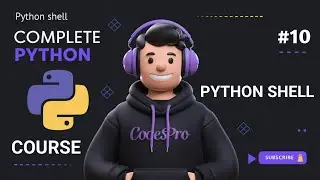 Python shell | Complete python course Day : #10 ❤️