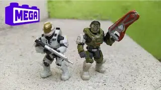 Halo Mega Construx Heroes Series 16 SPARTAN HAUNTED & KELLY 087 [Rese&ntilde;a]