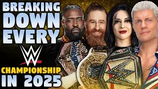 Разбор ВСЕХ чемпионских титулов WWE в 2025 году