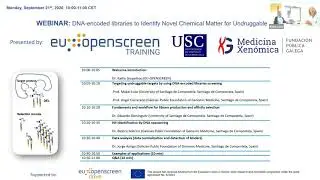 EU-OPENSCREEN WEBINAR: DNA-encoded libraries to Identify Novel Chemical Matter