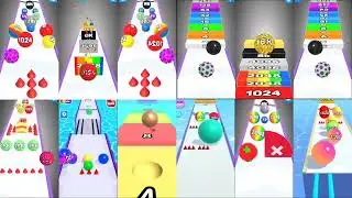 Max Level, Best Mobile games 🎮🥎🥎 Ball Runner games