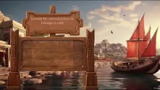 Third Person Game Stylized Environment ( 59. Terrain Sculpting in UE5 )